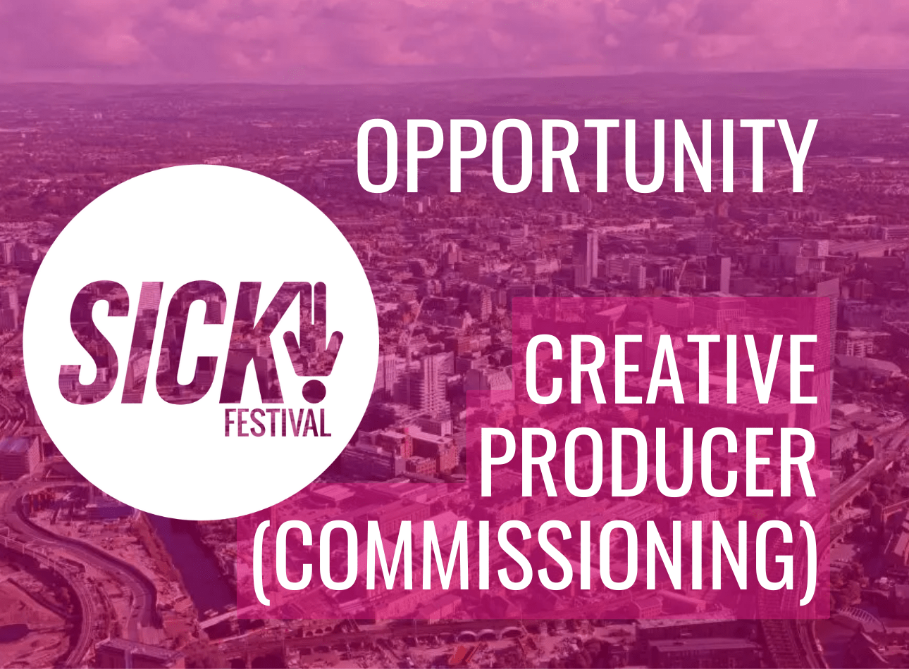 Creative Producer opportunity